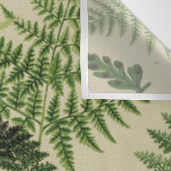 Botanical Ferns Wall Tapestry Gallery Image 3