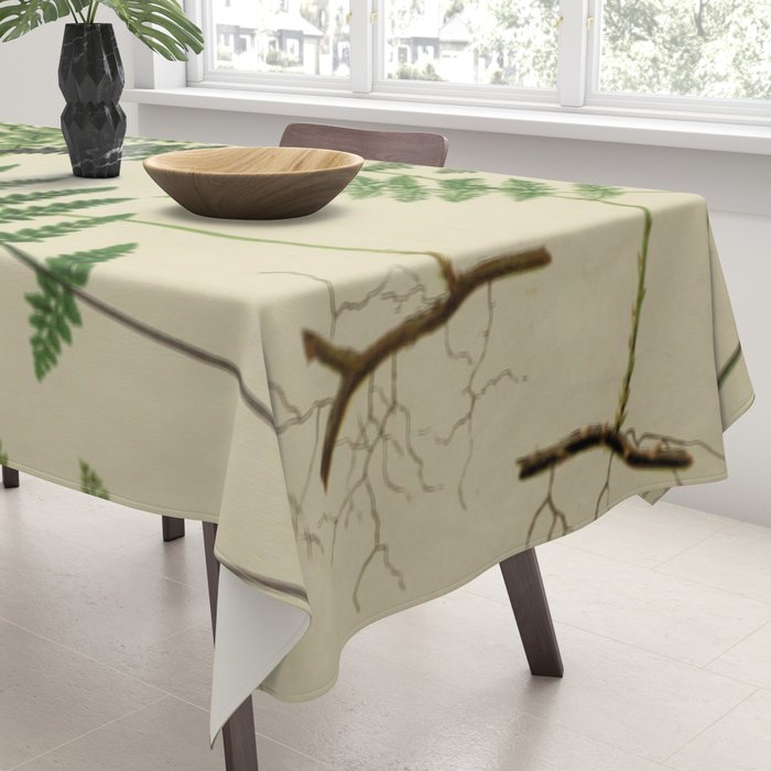 Botanical Ferns Tablecloth Gallery Image 3
