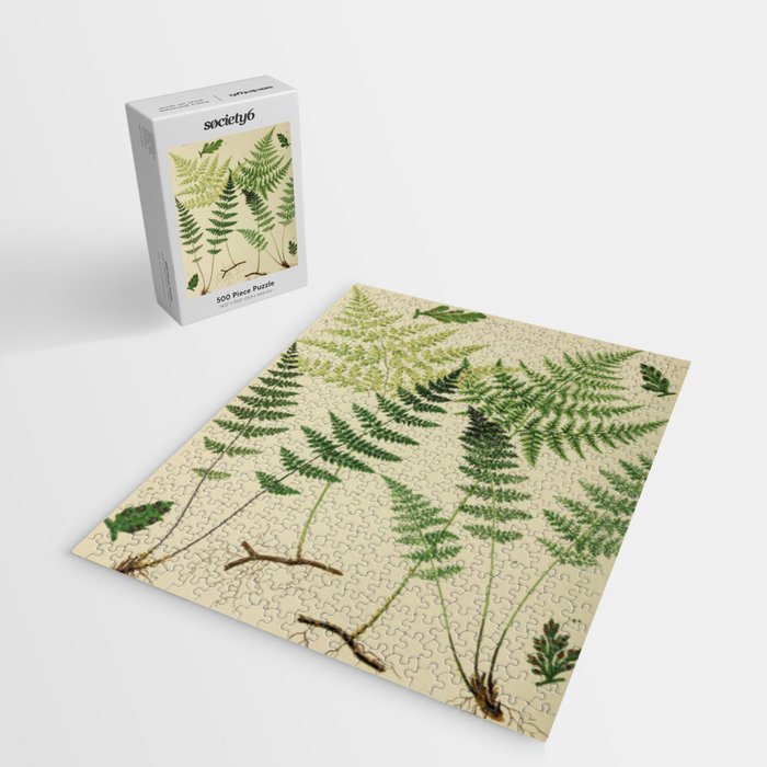 Botanical Ferns Jigsaw Puzzle Gallery Image 2