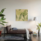 Botanical Ferns Wood Wall Art Gallery Image 2