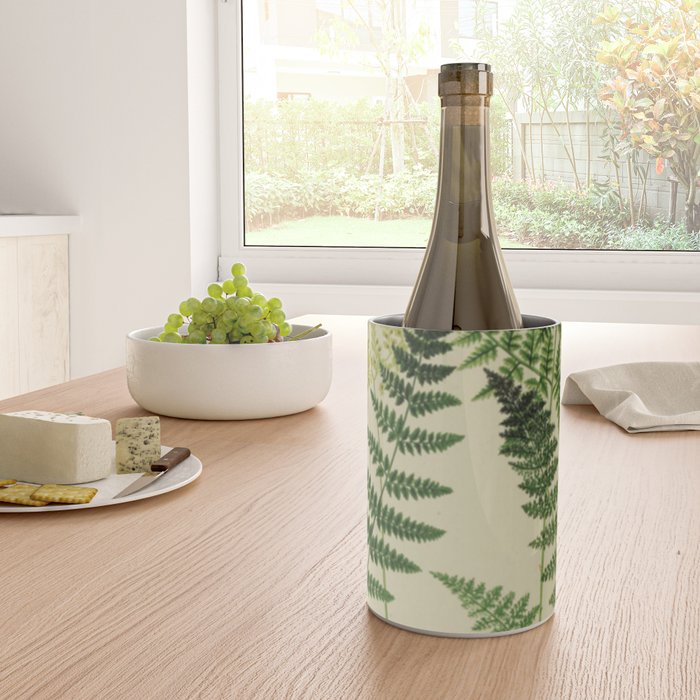 Botanical Ferns Wine Chiller Gallery Image 4
