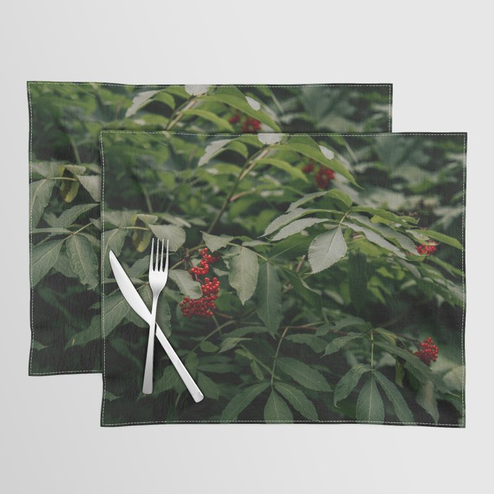 Red Elderberry Placemat Gallery Image 1