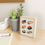 Sushi Pug Mini Art Print Gallery Image 2