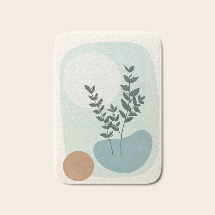 Azzurro Shapes No 51 Bath Mat Gallery Image 1