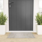 Minimalist Modern Beige Lines OpArt Welcome Mat Gallery Image 3
