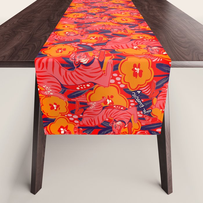 Golden Tiger Table Runner Gallery Image 1