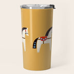 Festive Pony - illustration Travel Mug Gallery Image 2