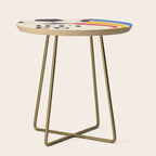 Let's Go - Soccer Illustration Side Table Gallery Image 1