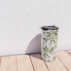 Peonies flowers II Travel Mug Gallery Image 4