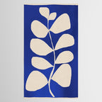 Abstract Minimal -Plant 3-2  Cobalt Blue Tablecloth Gallery Image 2
