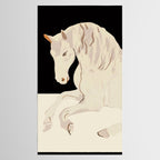 Minimal Abstract Art Horse 2 Tablecloth Gallery Image 2