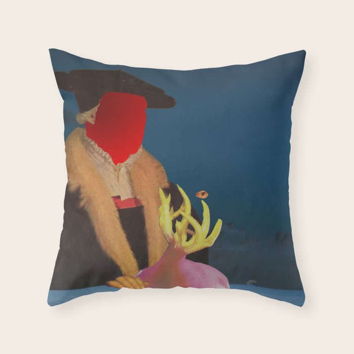atmosphere · Auf zu neuen Ufern?! Throw Pillow Gallery Image 1