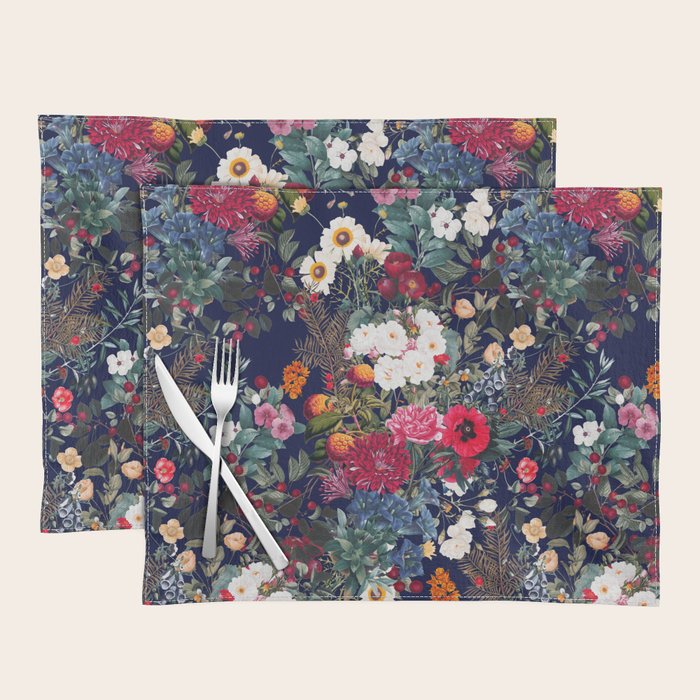 Midnight Garden VI Placemat Gallery Image 1