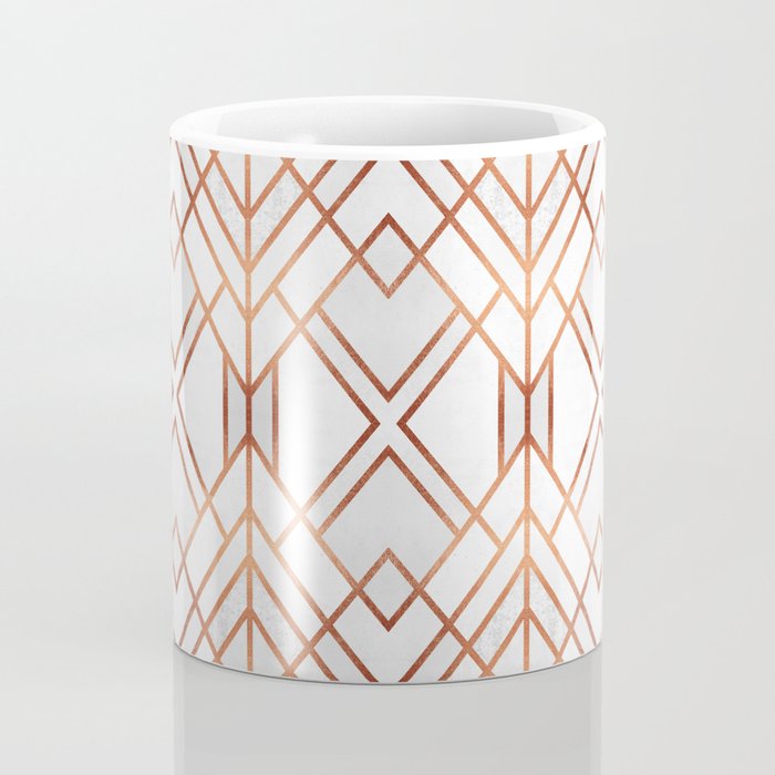 Copper Geo Coffee Mug Gallery Image 4