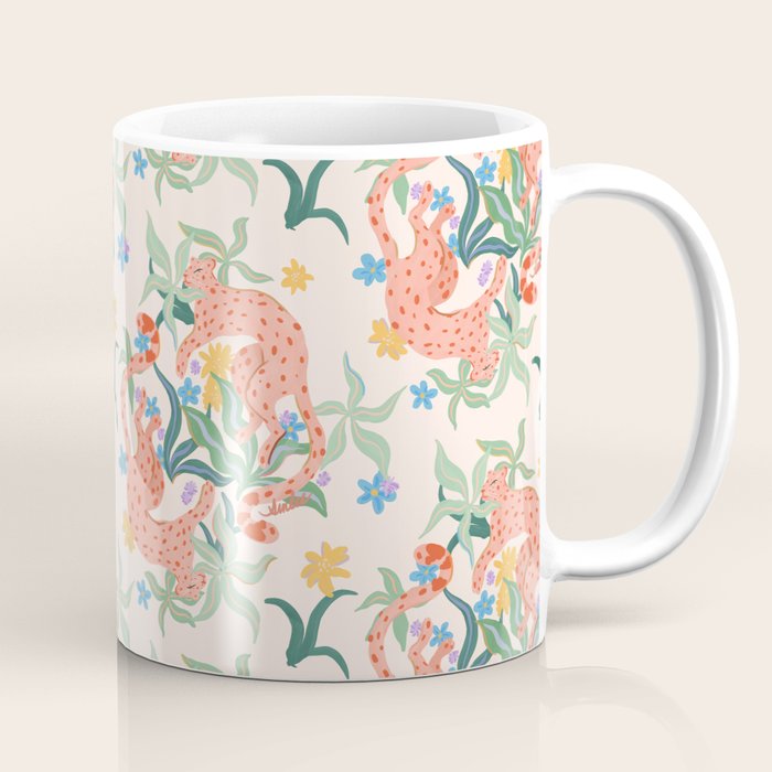 Blush Cheetahs  Coffee Mug Gallery Image 1