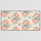 Blush Cheetahs  Desk Mat Gallery Image 3