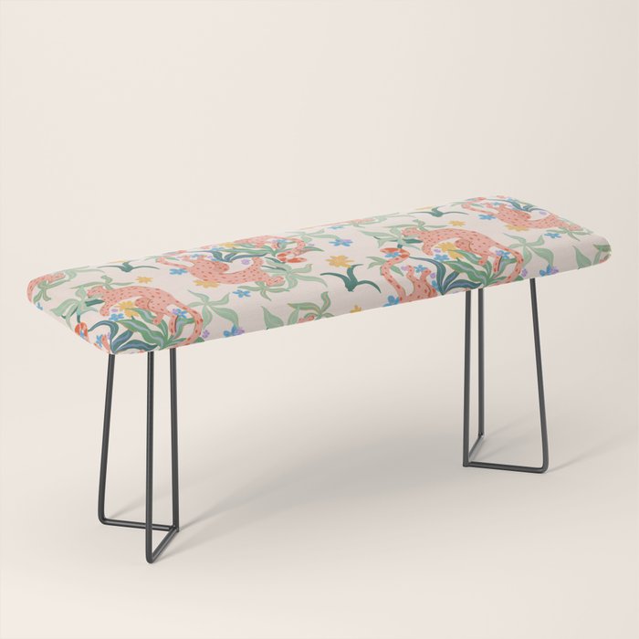 Blush Cheetahs  Bench Gallery Image 1