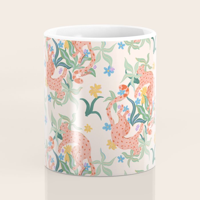 Blush Cheetahs  Coffee Mug Gallery Image 4