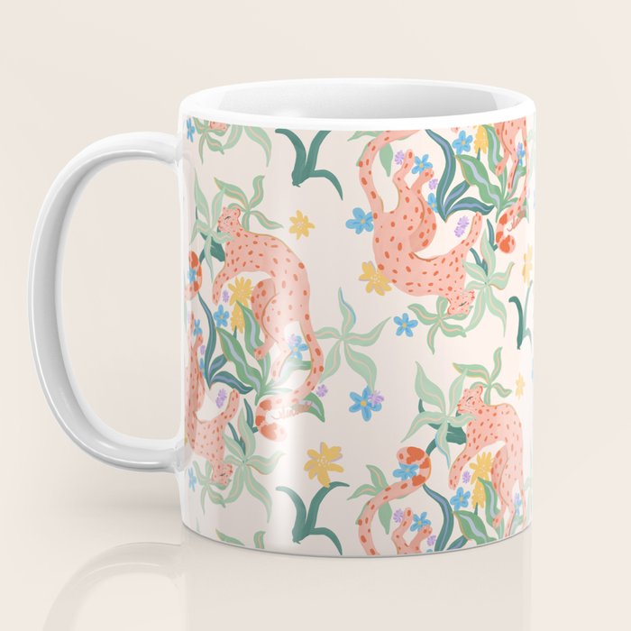 Blush Cheetahs  Coffee Mug Gallery Image 3