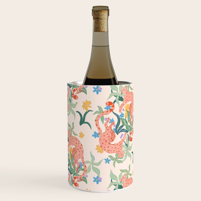 Blush Cheetahs  Wine Chiller Gallery Image 2