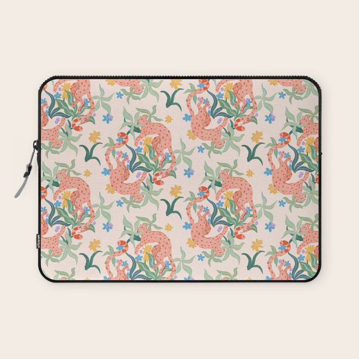 Blush Cheetahs  Laptop Sleeve Gallery Image 1