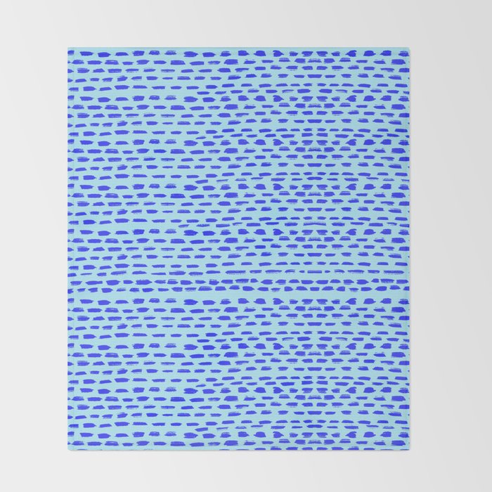 Blue Tides Throw Blanket Gallery Image 2