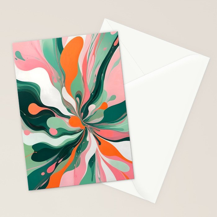 Swirling Wonder Stationery Card Gallery Image 2