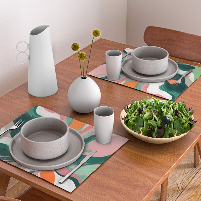 Swirling Wonder Placemat Gallery Image 2