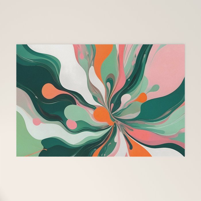 Swirling Wonder Welcome Mat Gallery Image 1