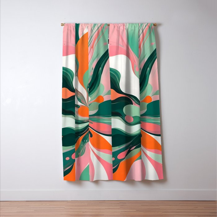 Swirling Wonder Window Curtain Gallery Image 3