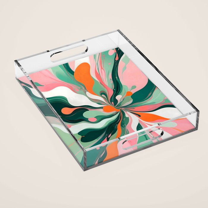 Swirling Wonder Acrylic Tray Gallery Image 1
