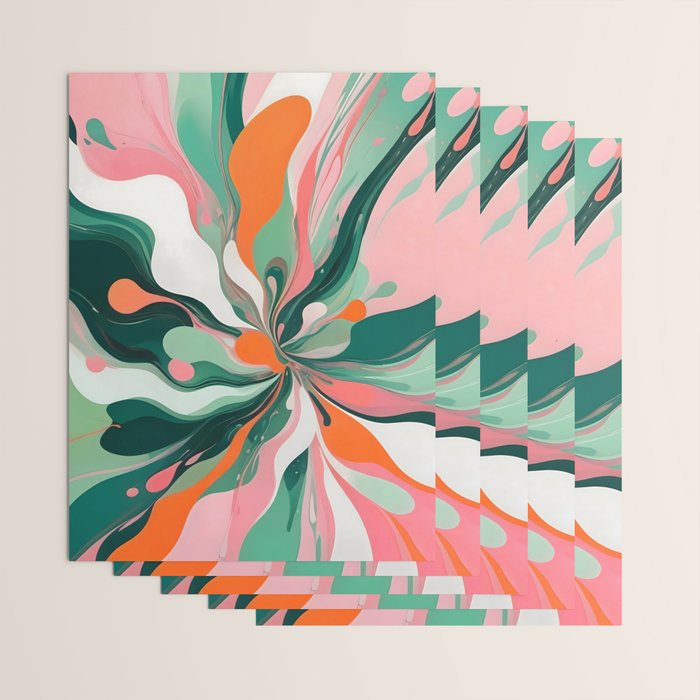 Swirling Wonder Wrapping Paper Gallery Image 3