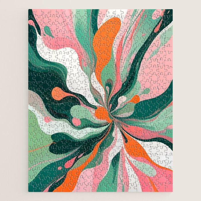 Swirling Wonder Jigsaw Puzzle Gallery Image 1