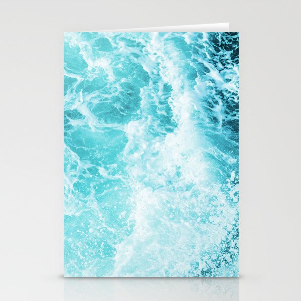 Perfect Sea Waves Stationery Card Gallery Image 1