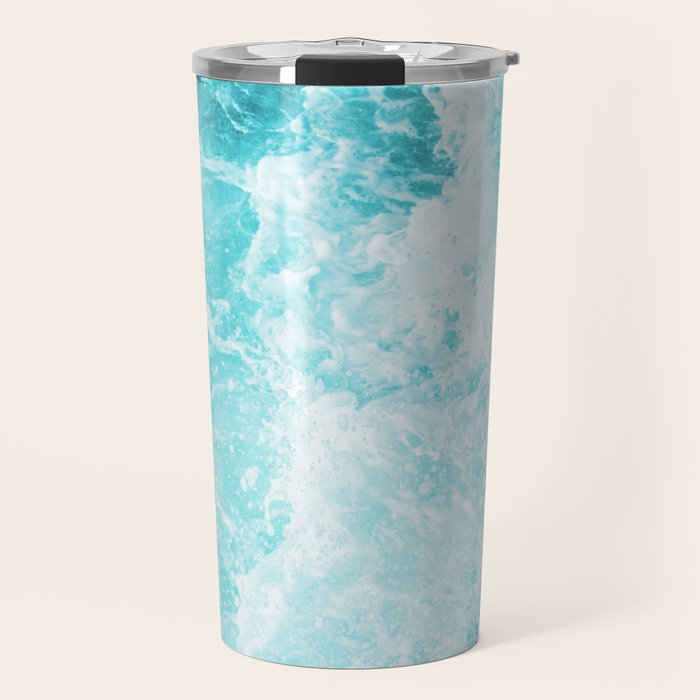 Perfect Sea Waves Travel Mug Gallery Image 1