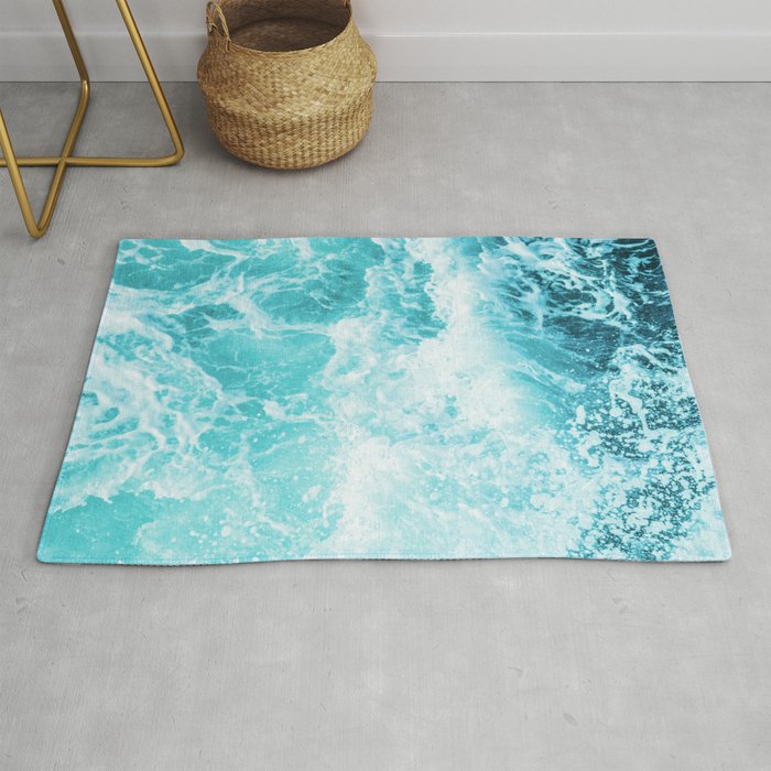 Perfect Sea Waves Rug Gallery Image 1