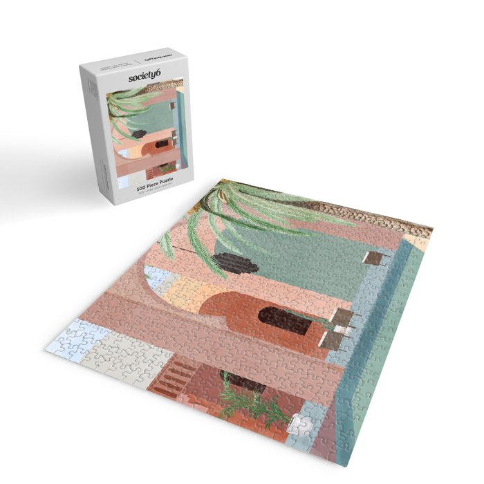 Moroccan Pool Jigsaw Puzzle Gallery Image 2
