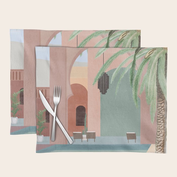 Moroccan Pool Placemat Gallery Image 1