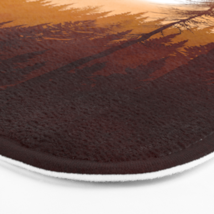Morning Mountain Mist 1 Bath Mat Gallery Image 3