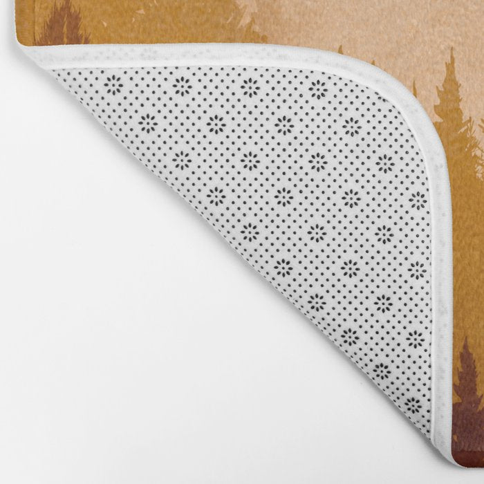 Morning Mountain Mist 1 Bath Mat Gallery Image 2