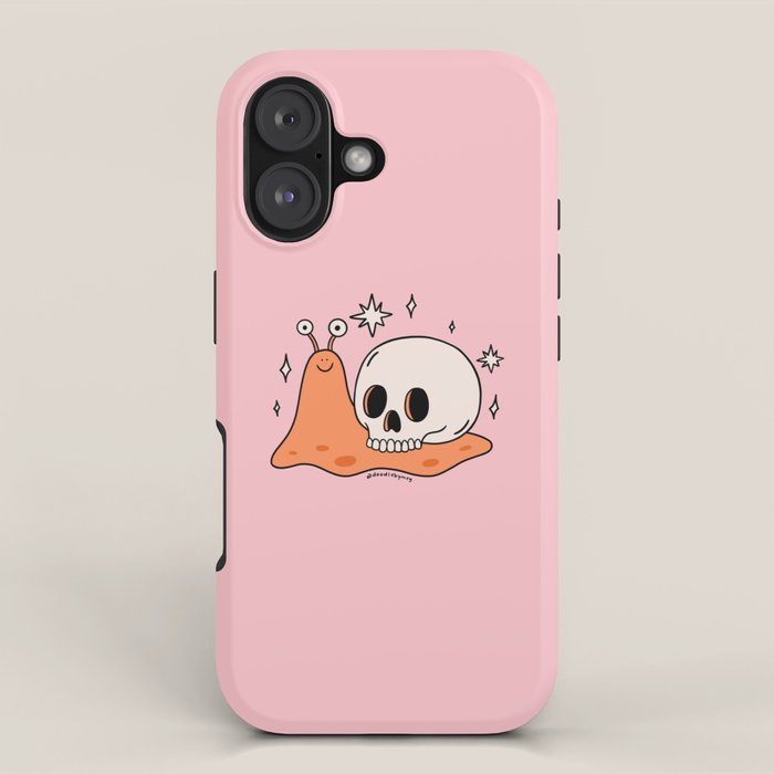 Skull Snail iPhone Case Gallery Image 1
