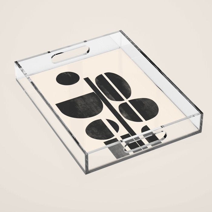 Modern Form Acrylic Tray Gallery Image 1
