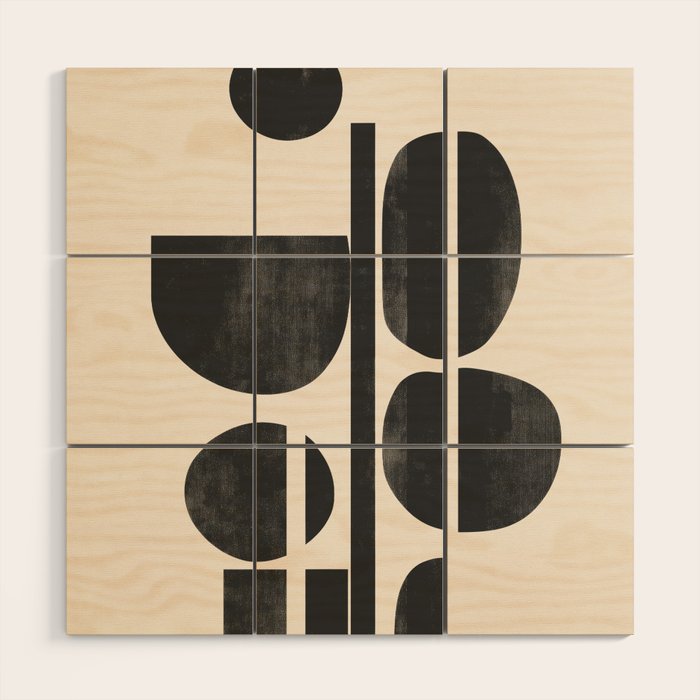 Modern Form Wood Wall Art Gallery Image 1