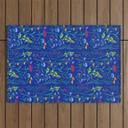 Wildflowers Outdoor Rug Gallery Image 1