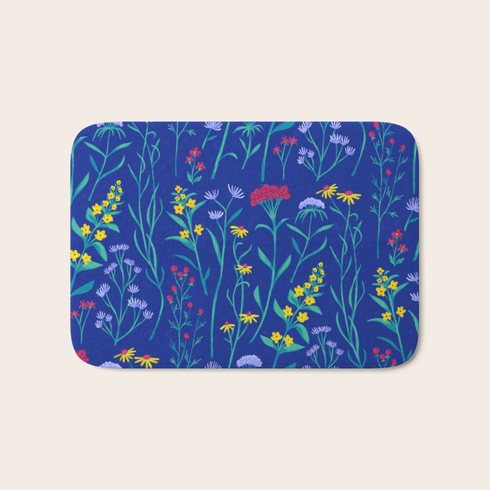 Wildflowers Bath Mat Gallery Image 1