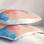 Find Joy. The Abstract Colorful Florals Pillow Sham Gallery Image 3