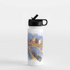 Pittsburgh Fort Pitt and Downtown Water Bottle Gallery Image 1
