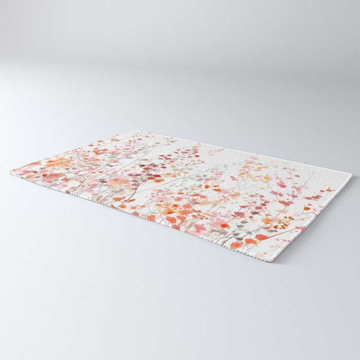 Natureâs Floral Meadowscape Rug Gallery Image 3