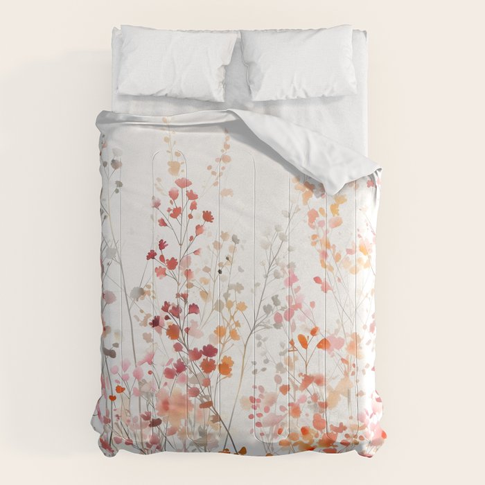 Natureâs Floral Meadowscape Comforter Gallery Image 1