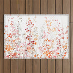 Natureâs Floral Meadowscape Outdoor Rug Gallery Image 1